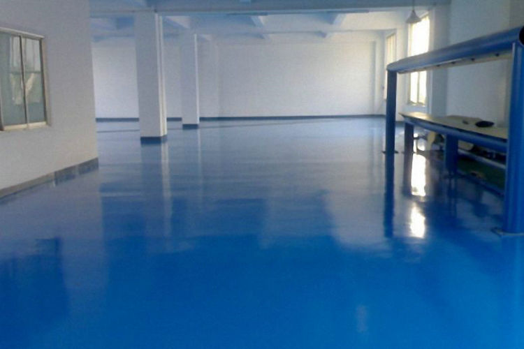 藍色環(huán)氧地坪 藍色環(huán)氧地坪