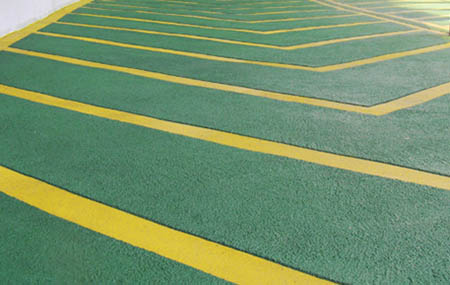 防滑坡道環氧地坪的施工工藝是什么？